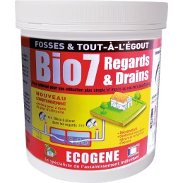 Galets entretien canalisations et drains Bio 7