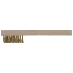 Brosse a bougie fils acier laitonne