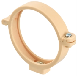 Collier à bride de descente Girpi - Diamètre 80 mm - Gris