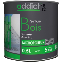 Peinture Addict bois 0,5 l
