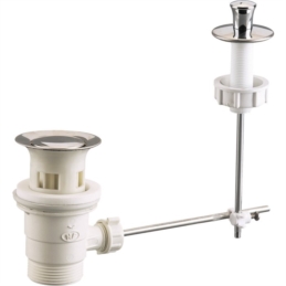 Bonde automatique avec tirette Valentin - Clapet inox