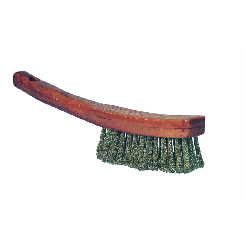 BROSSE MANCHE ACIER LAITONNE