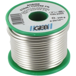 SOUDURE FIL ETAIN/CUIVRE  250G