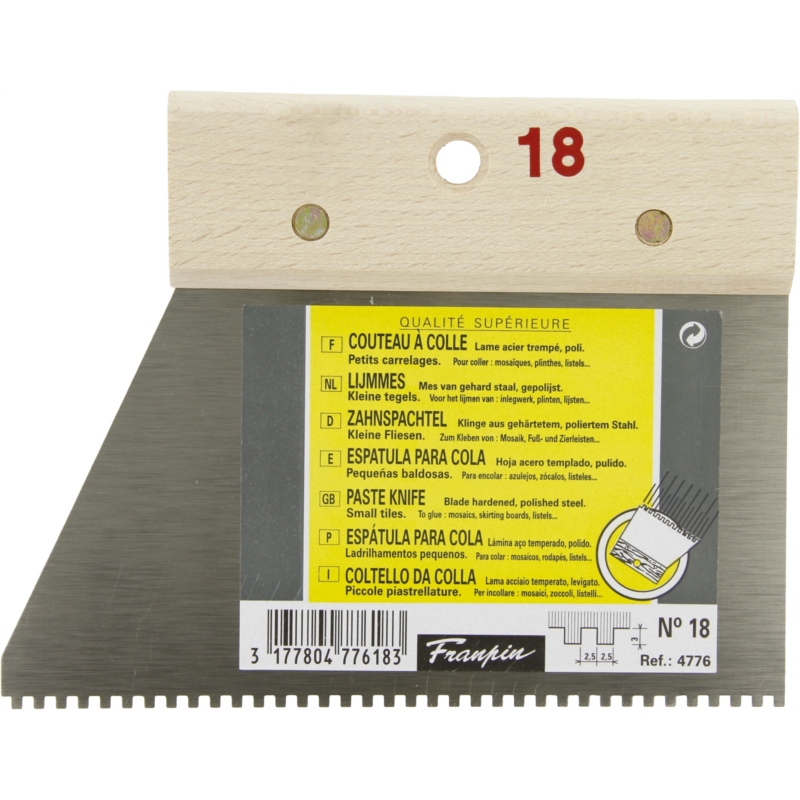 COUTEAU COLLE PETIT CARREAU 18