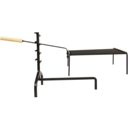 SUPPORT CREMAILLERE+GRIL.ACIER