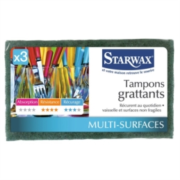 TAMPONS ABRASIFS SCOTCH BRITE