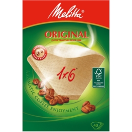 FILTRES PAPIER BRUN TA.1X6 X40