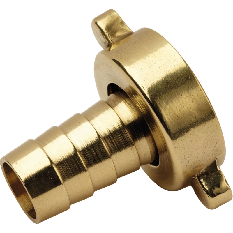 Nez de robinet - Capvert - Filetage 26 x 34 mm - Ø 19 mm - Avec collier de serrage - Brochable