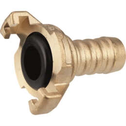 Raccord d'arrosage cannelé - Capvert - Laiton express - Ø 19 mm - Brochable