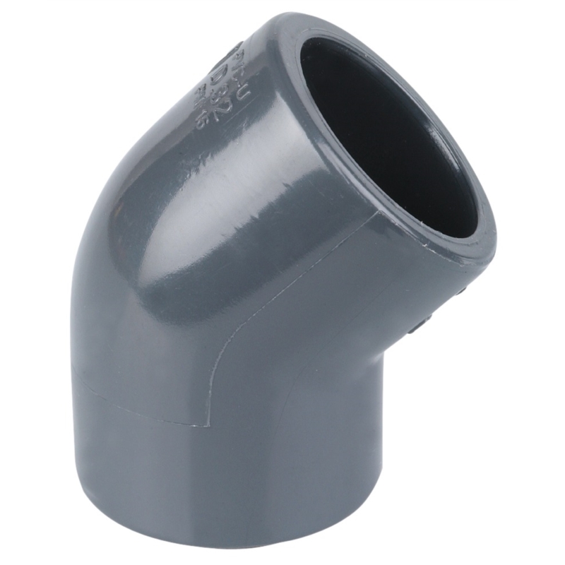 COUDE PVC A COLLER 45    D.63