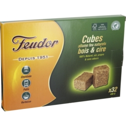 ALLUME FEU 100% NATUREL  BTE32