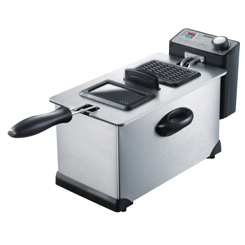 FRITEUSE INOX BROSSE 2000W