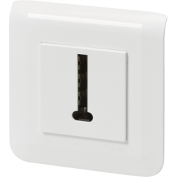 PRISE TEL T CPL VIS BLC MOSAIC