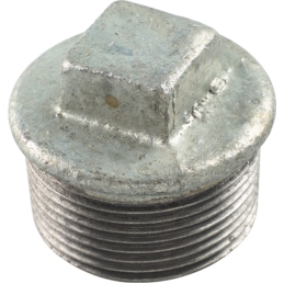 BOUCHON GALVA BOURRELET M26X34