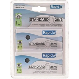 BLISTER 3X5000 AGRAFES 26/6