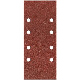 Patin fixation avec pince - SCID - 93 x 230 mm - 8 trous parallèles - Grain 40, 80, 120 - Vendu par 10