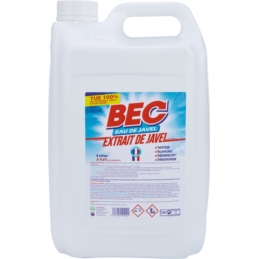 JAVEL 9,6% CHLORE ACTIF     5L