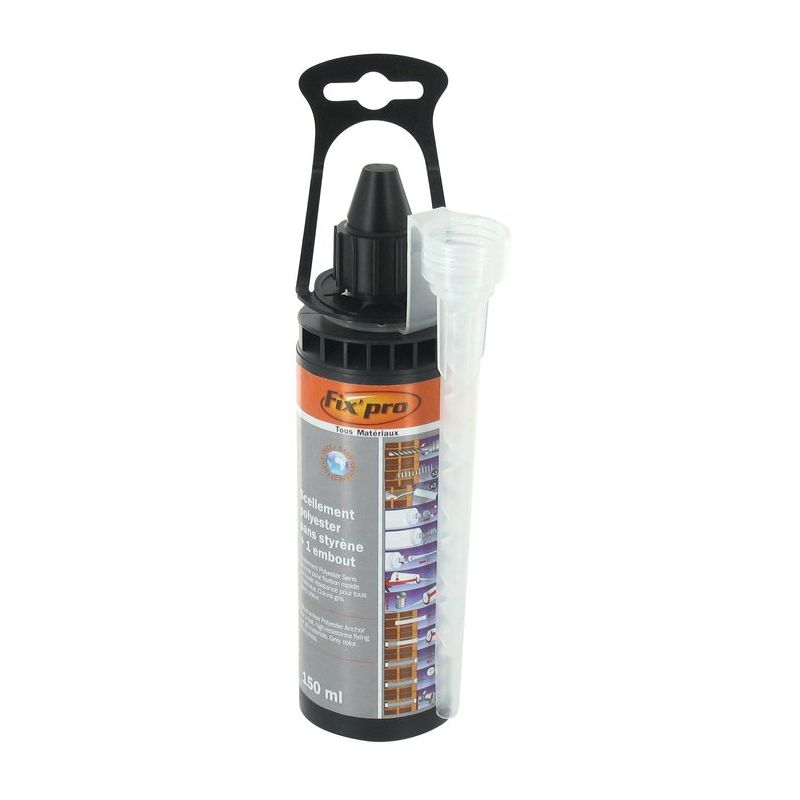 Scellement chimique polyester - Fixpro - 150 ml - Gris