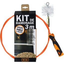 Kit de ramonage Special poele a pellets