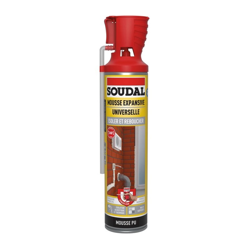 Mousse isoler et reboucher