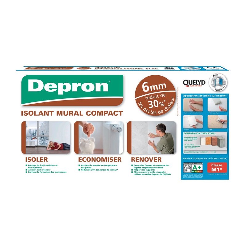 Isolant mural Depron