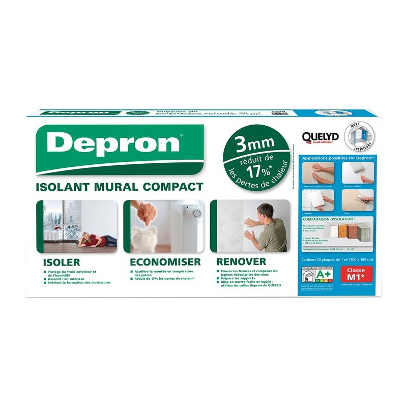 Isolant mural Depron
