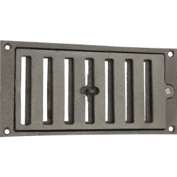 Grille rectangulaire fonte réglable