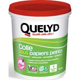 Colle tous papiers peints avec indicateur colore