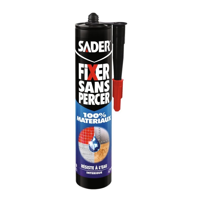 Fixer sans percer 100 % materiaux