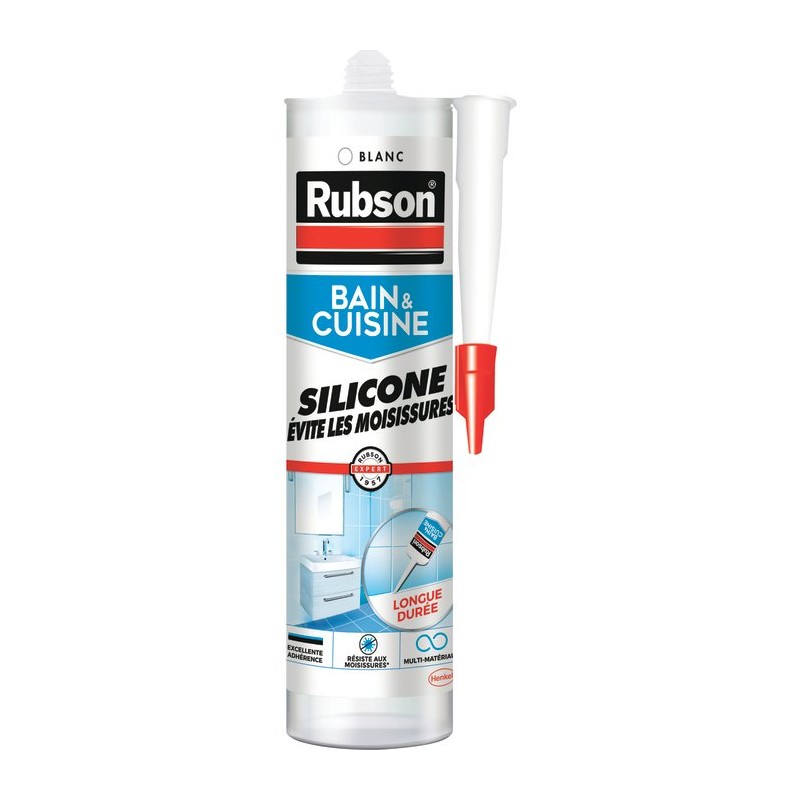 MASTIC SILICONE BLANC 280ML