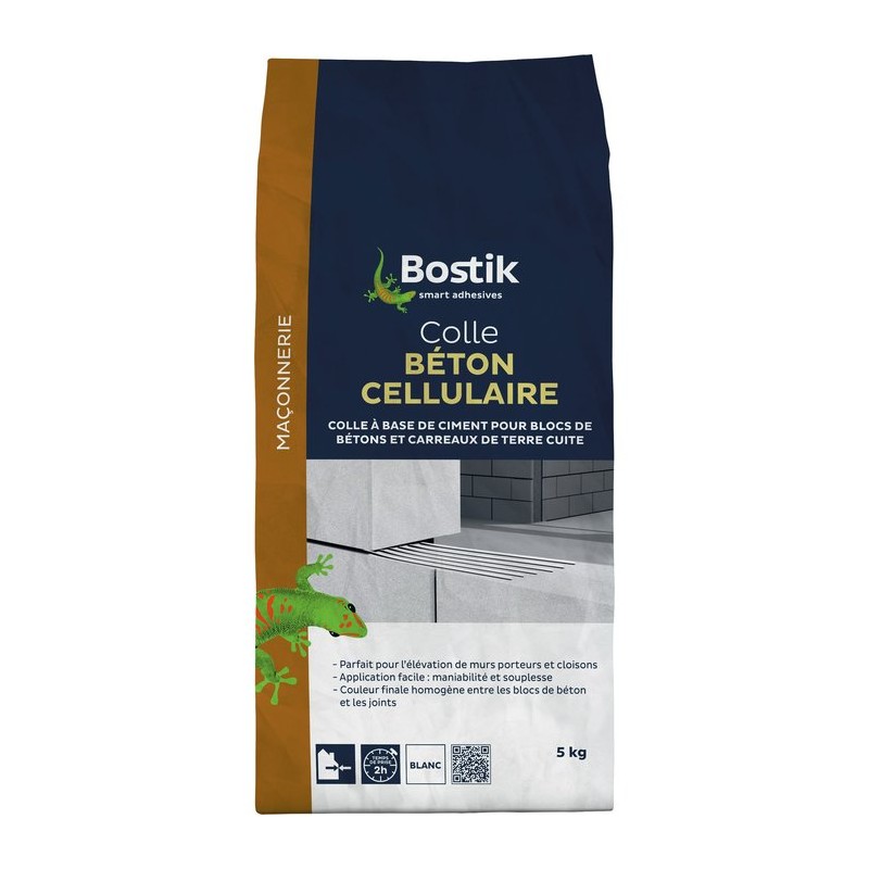 Colle a beton cellulaire