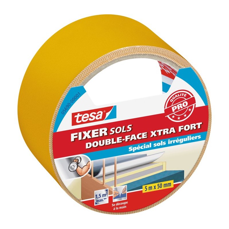 Fixer sols Double-face Extra fort - special sols irreguliers