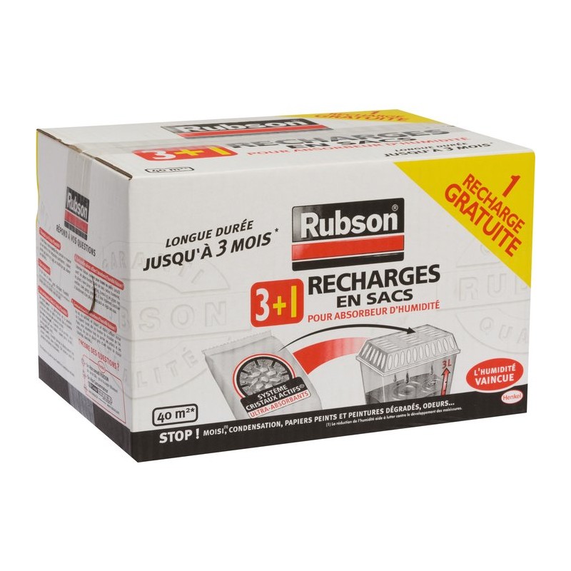 Recharge Classic Rubson - 1 kg - 4 dont 1 gratuite