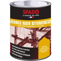 Vernis noir bitumeux