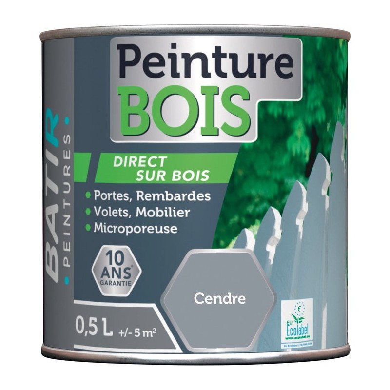 Peinture microporeuse Batir bois - Satinee