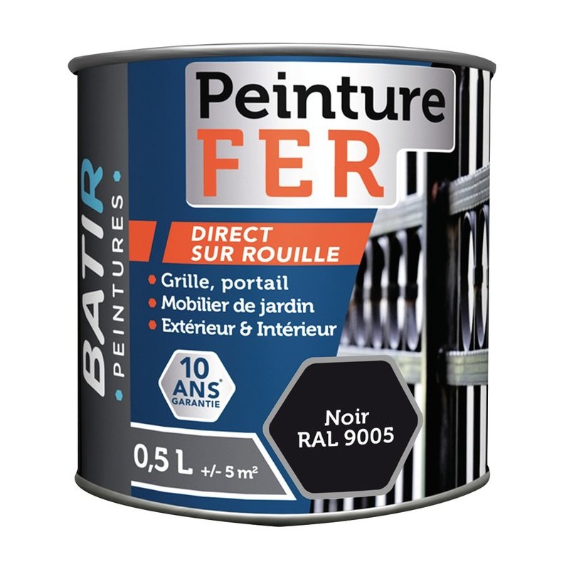 Peinture fer mat