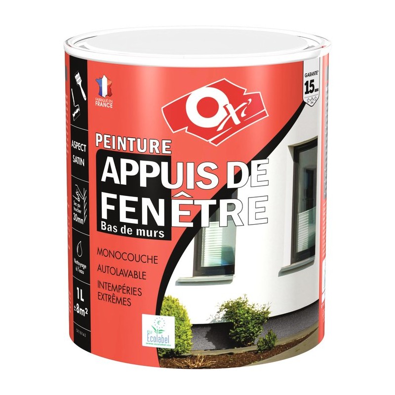 Peinture appuis de fenetre