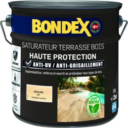 Saturateur terrasse bois - Bondex - Naturel - 2,5 L