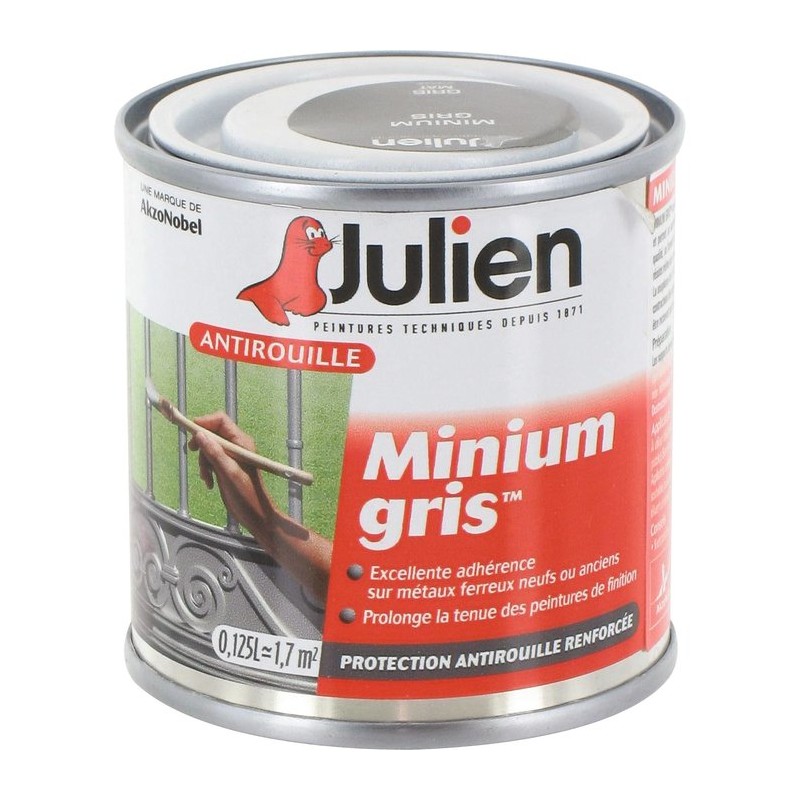 Antirouille minium gris