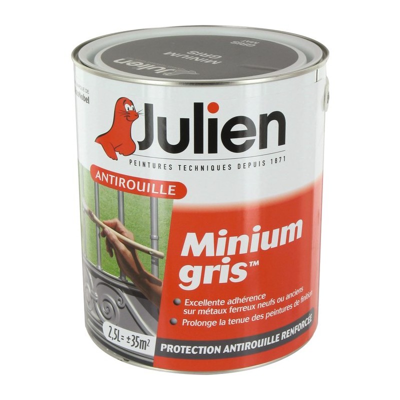 Antirouille minium gris