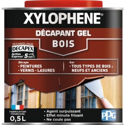 Decapant gel pour le bois