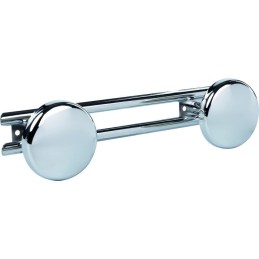 Patere 2 tetes - Acier