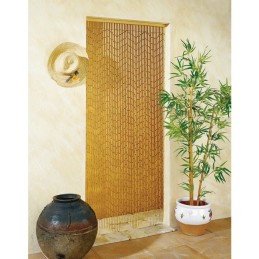 Rideau de porte bambou Garrigue