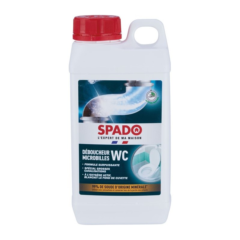 Deboucheur WC microbilles