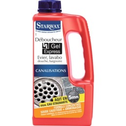 Deboucheur gel express 5 minutes pour canalisations