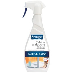 Nettoyant anti-calcaire cabine de douche