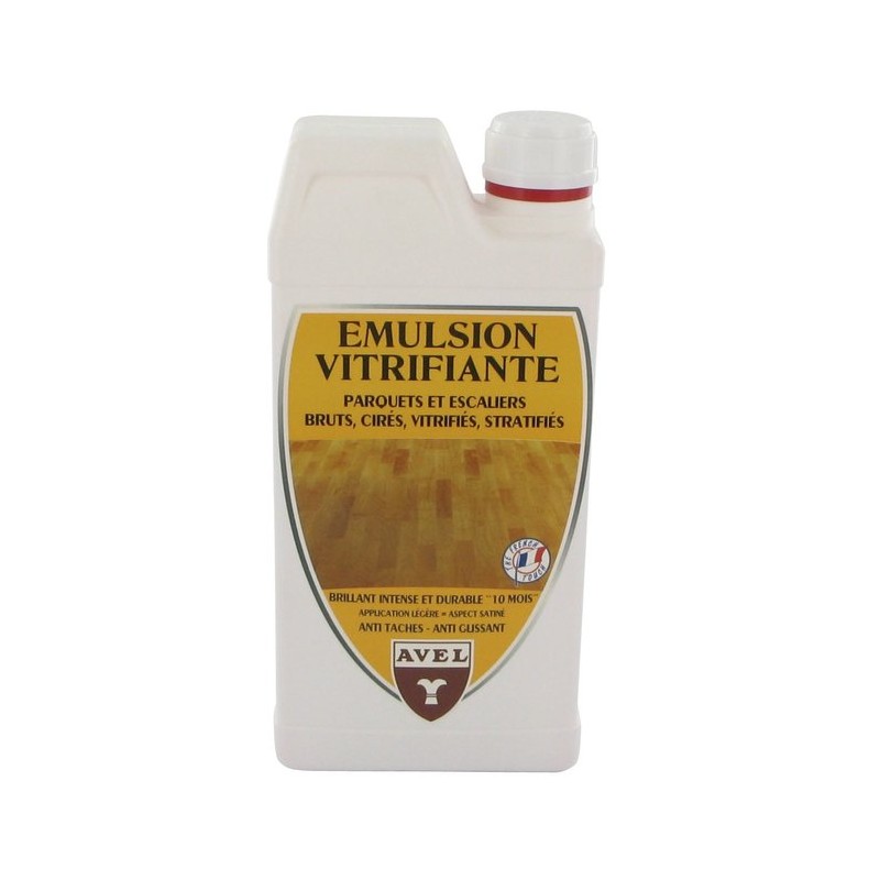 Emulsion vitrifiante parquet