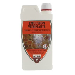 Emulsion vitrifiante tomette