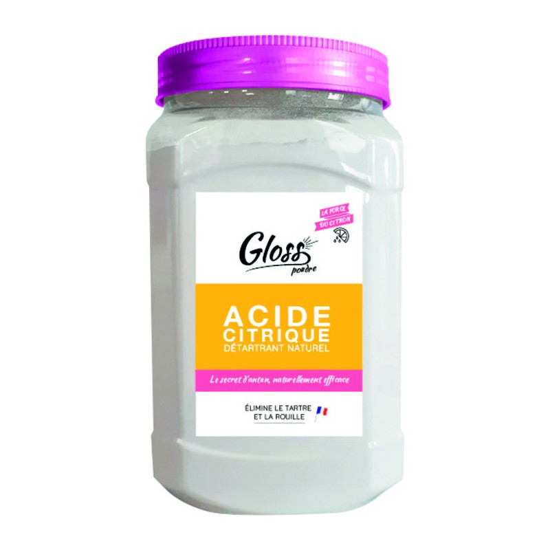 Poudre acide citrique - 800 g 