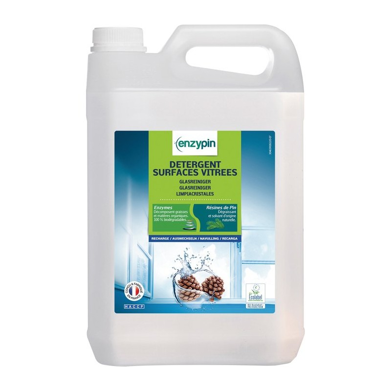 Detergent surfaces vitrees - 5 L